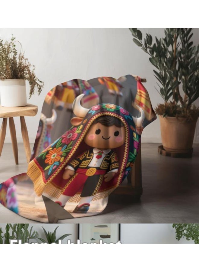 general Flannel thin blanket (warm and comfortable, suitable for sleep, gaming, dust removal and sandproof) 150cm*200cm - 724 - Image 3