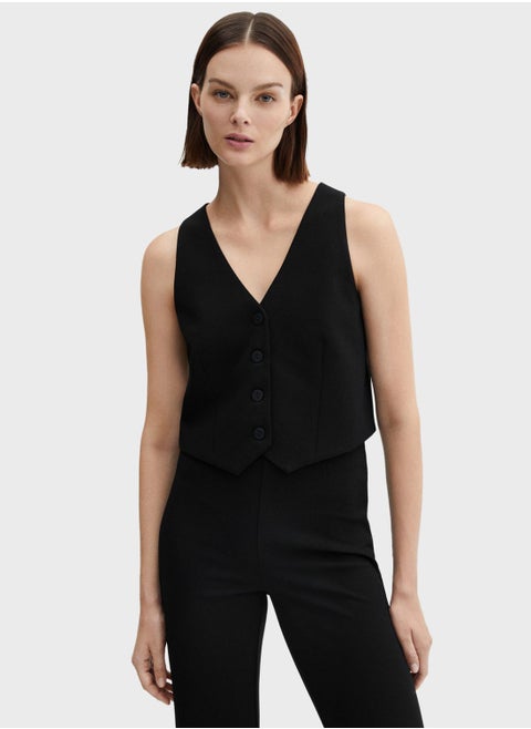 Button Down Waistcoat