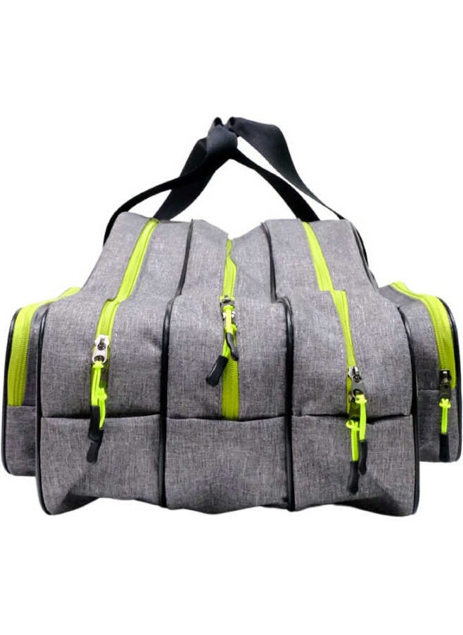 Ryuji - 4 Pocket 3 Compartment Luxury Fishing Rod Bag (120CM) Standard-Standard - Image 1