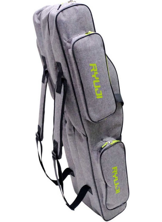 Ryuji - 4 Pocket 3 Compartment Luxury Fishing Rod Bag (120CM) Standard-Standard - Image 1