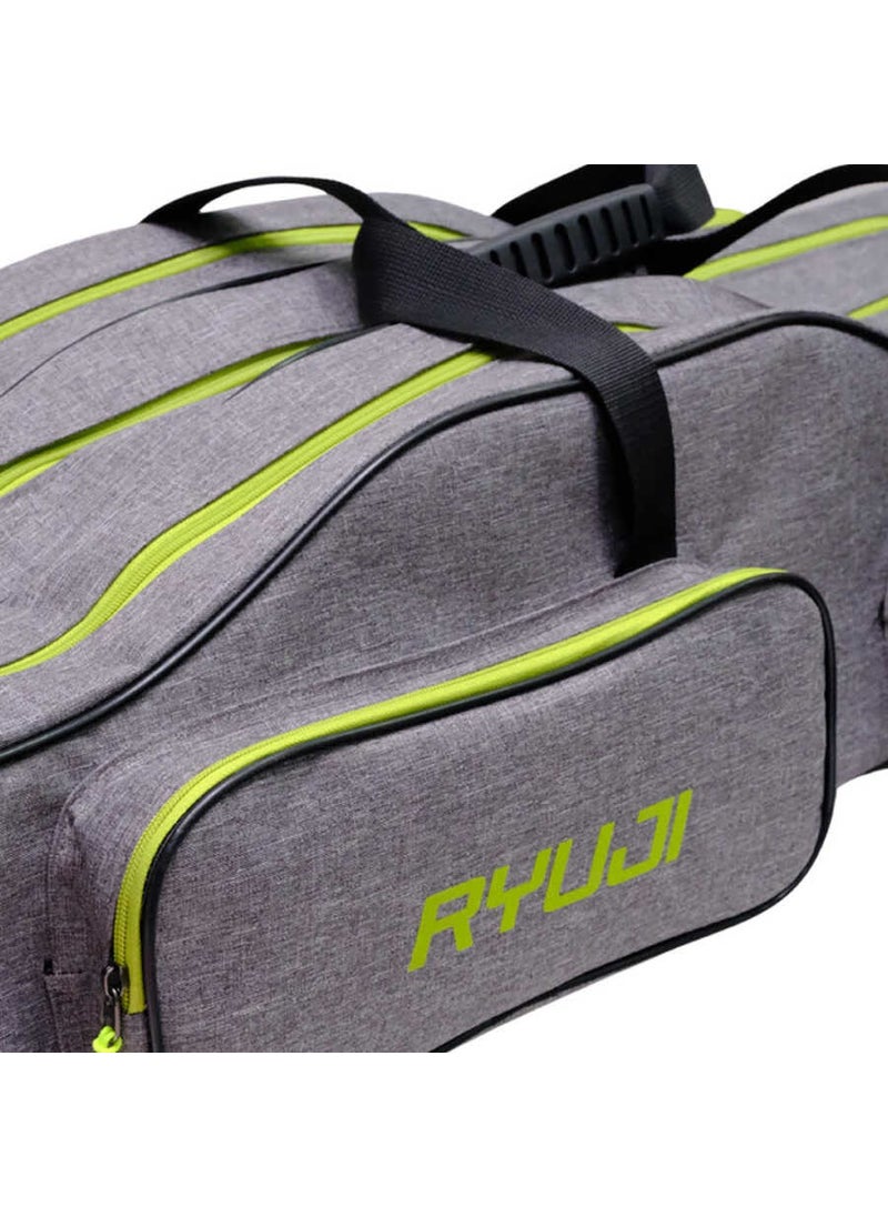 Ryuji - 4 Pocket 3 Compartment Luxury Fishing Rod Bag (120CM) Standard-Standard - Image 1