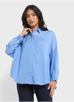 French Connection Damasco Air Flow Poly Shirt  - Image 1