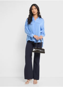 French Connection Damasco Air Flow Poly Shirt  - Image 4