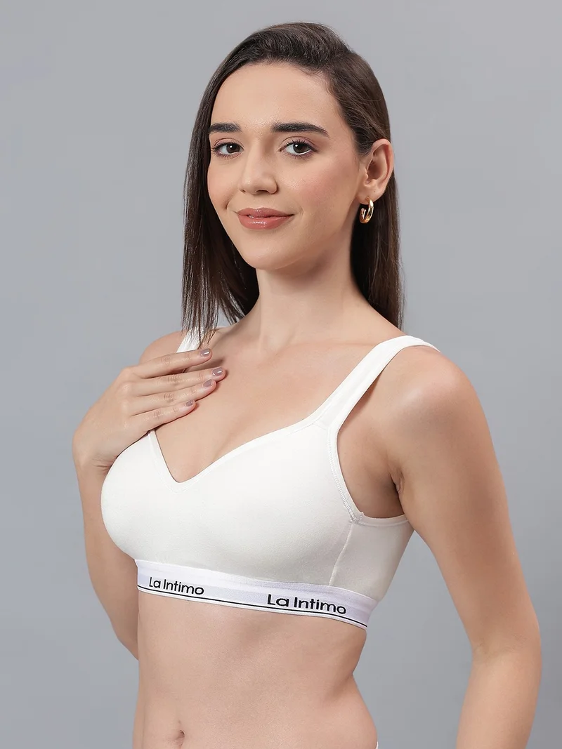 La Intimo Semi-Padded T-Shirt Bra