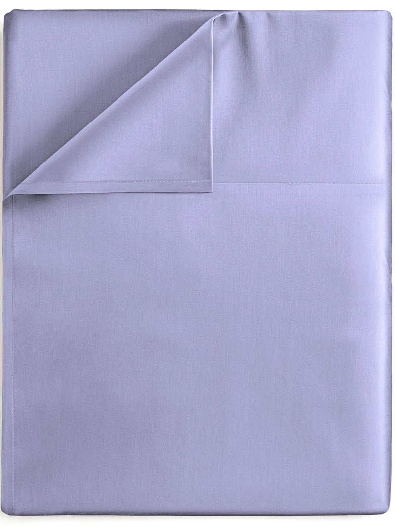 CGK Unlimited Cal King Size Flat Sheet  Hotel Quality Top Flat Bed Sheet Only  UltraSoft Breathable  Cooling  Fade  Wrinkle Free  EasyCare Stain  Shrink Resistant Bedding  EasyFit  OekoTex  Lavender 