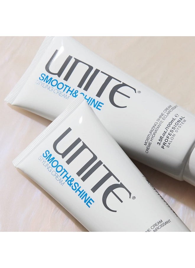 UNITE Hair Smooth & Shine Styling Cream 3.5 Fl Oz (Pack Of 1) White  - Image 3