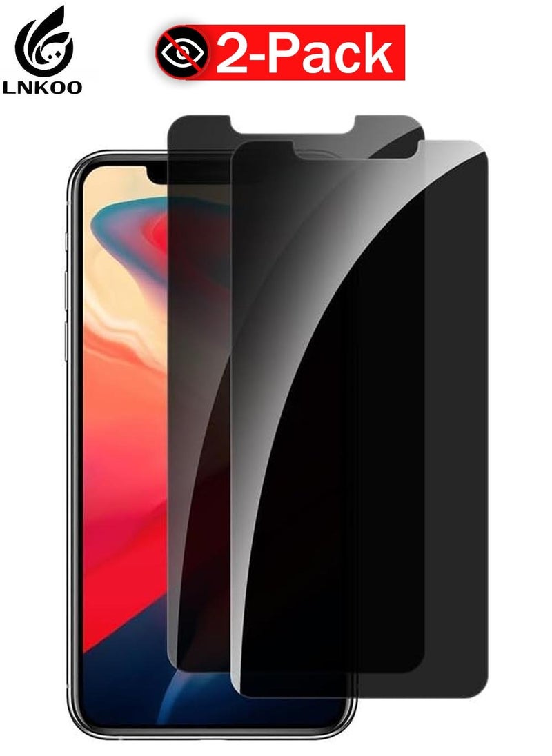 LNKOO - Tempered Glass Screen Protector with Anti-Spy Feature for iPhone 11 Pro Max / XS Max - Privacy Protection and Maximum Screen Protection Against Scratches and Breakage. - Image 1