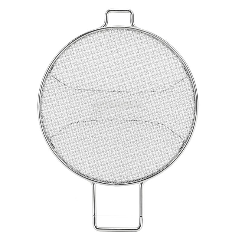Detachable Splatter Shield: Stainless Steel, Dishwasher Safe, Fine Grid Design - Fryer Splatter Guard for Ninja Foodi IG651, Kitchen Safety & Clean Cooking - Image 1