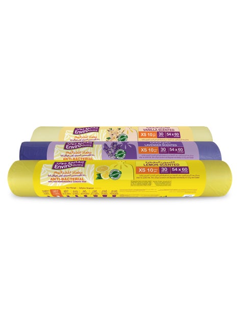 Anti Bacterial Scented Xs Garbage Bag Rolls