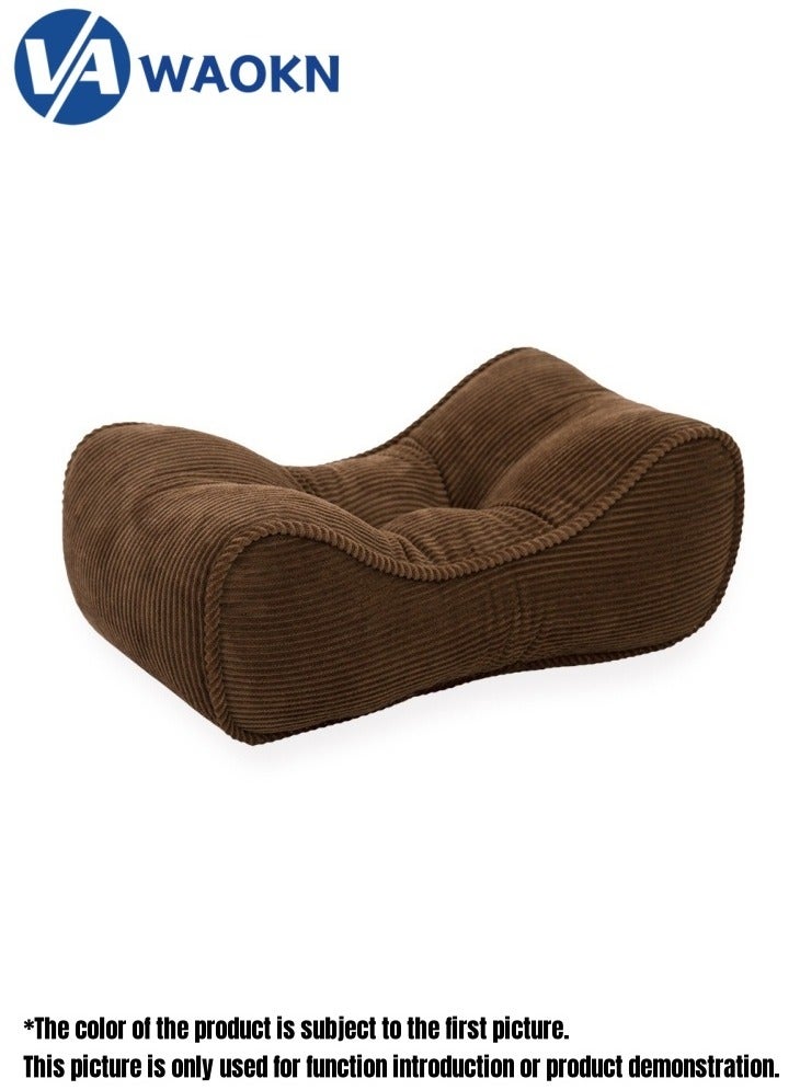 WAOKN Lumbar Support Pillow for Office Chairs, Back Support Pillow for Lower Back Pain Relief, Soft & Good Support Corduroy Desk Lumbar Cushion, Fits Waist, Lumbar Pillow, For Chairs, Plush, Corduroy Fabric  - Image 2
