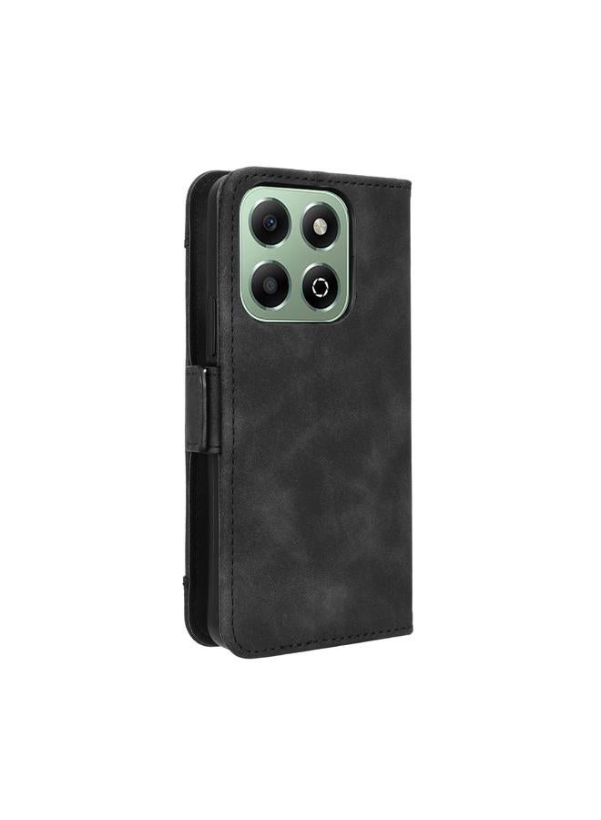 اس-توب جراب هاتف من الجلد لهاتف Honor X6b 4G بملمس جلد العجل وفتحات للبطاقات - Image 3