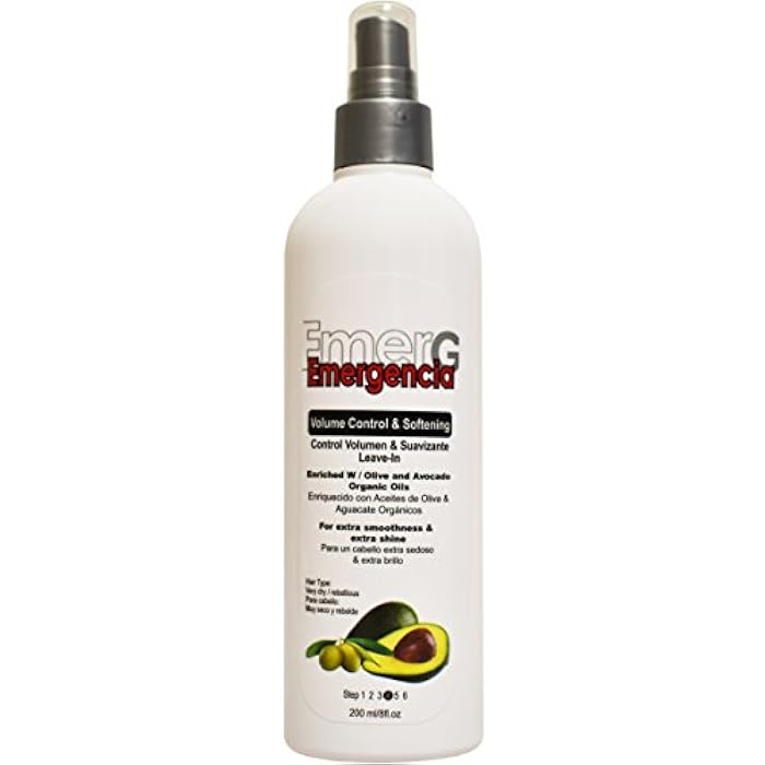 Emergencia Toque Magico Emergencia Control Volumen,Suavizante Leave-In 8 oz - Image 3