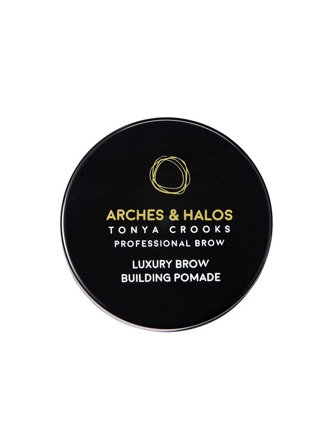 Arches & Halos Luxury Brow Building Pomade Warm Brown Tinting Brow Definer For Sculpting And Shaping Eyebrows Soft Smudgeproof Silky Texture Lightweight Cream And Gel Blend 0.016 Oz - Image 3