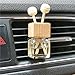 glasstore 4 Packs Empty Essential Oil Diffuser Bottle Car Air Freshener Vent Clip Auto Perfume Diffuser Bottle Aromatherapy Fragrance Ornament Decor - Image 2