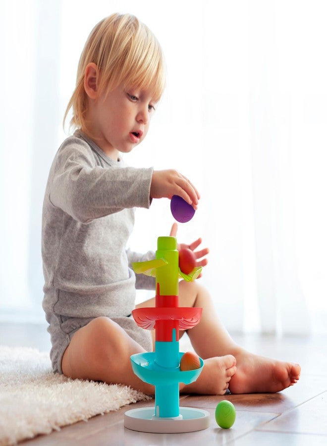 Lollipop Rainbow Ball Drop Tower: Baby Toys for Toddlers Includes 4 Balls - Stimulate Curiosity and Motor Skills with This Engaging Ball Drop Toys for Toddlers - Image 5