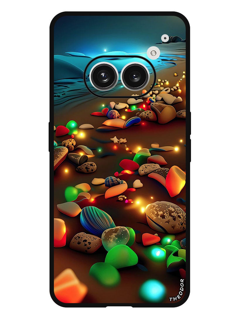 Theodor Protective Case Anti Scratch Shock Proof Bumper Cover For Nothing Phone (2a) Glowing Stones 1 - Image 1