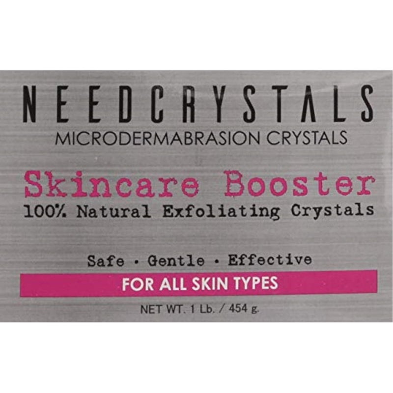 NeedCrystals كريستالات نيد كريستالز للتقشير الدقيق، مقشر وجه DIY. مقشر طبيعي للوجه للبشرة الباهتة أو الجافة يحسن الندوب، الرؤوس السوداء، حجم المسام، التجاعيد، العيوب وملمس البشرة. 1 رطل - Image 2