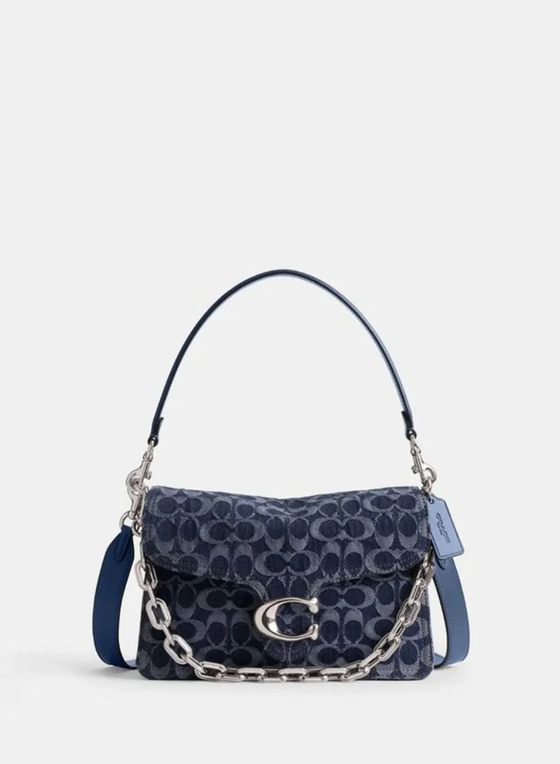 COACH Logo Tabby Shoulder Bag