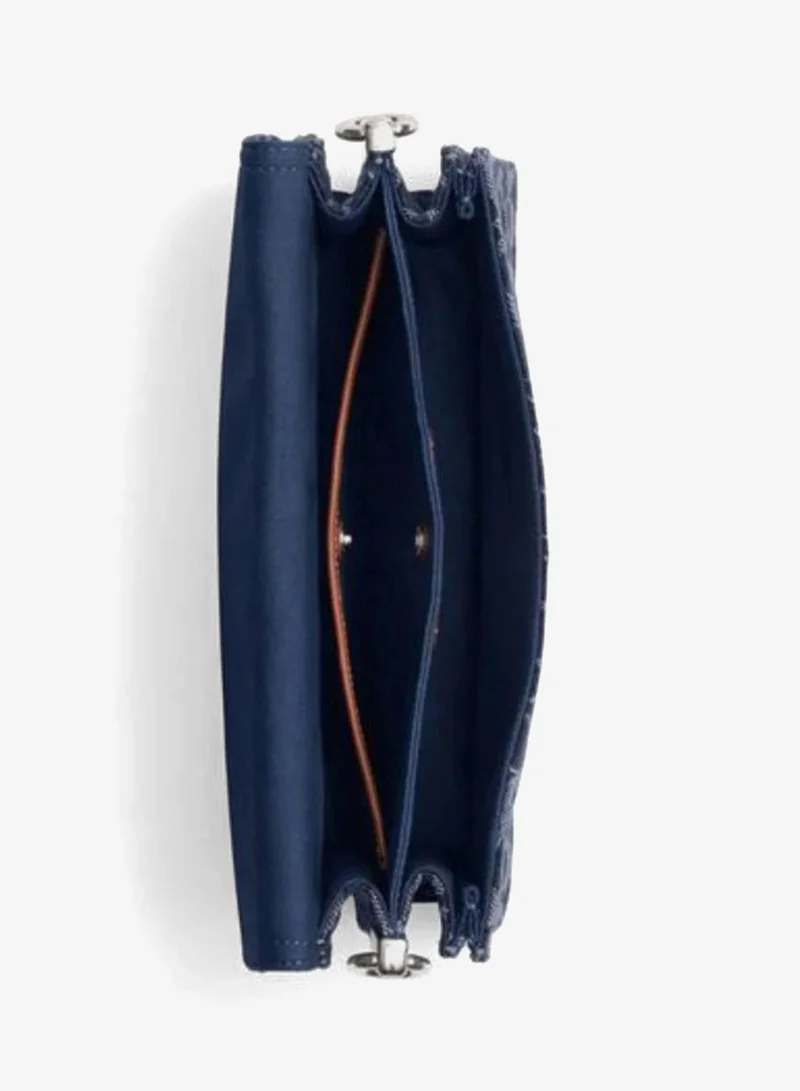 COACH Chain Tabby Shoulder Bag in Signature Denim