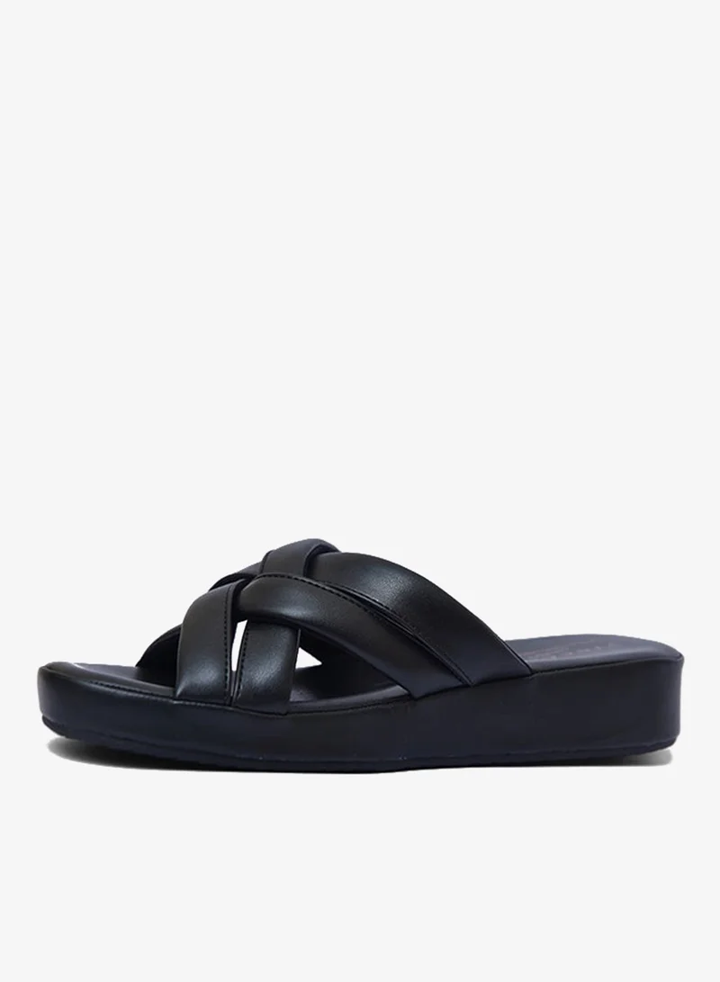 فينتشي صندل إسفين بأشرطة متعددة