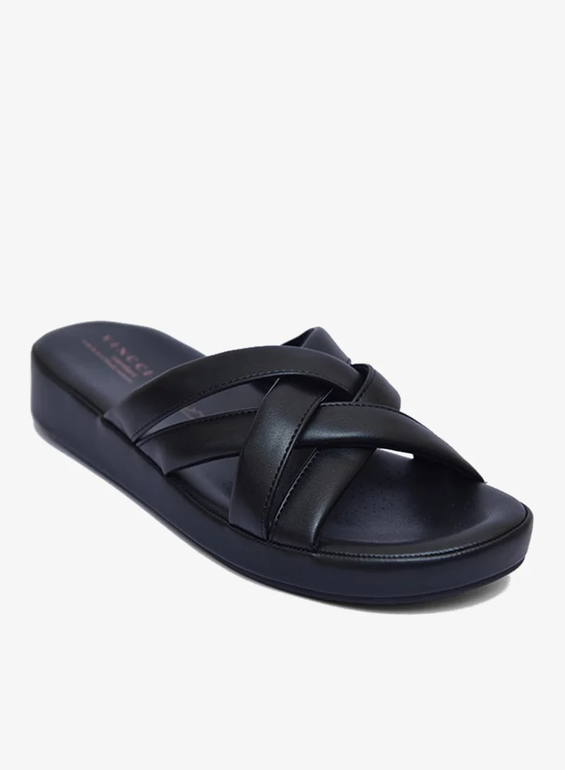 فينتشي صندل إسفين بأشرطة متعددة