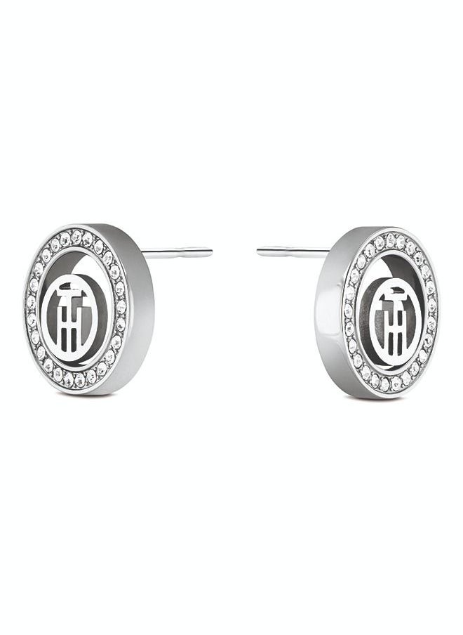 TOMMY HILFIGER Vine Circle Women's Stud Earrings - 2780522 