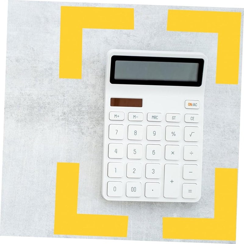 PartyKindom Yellow Floor Marking Tape 8 Pack Slip Resistant Adhesive Strips for Workplace - Image 3