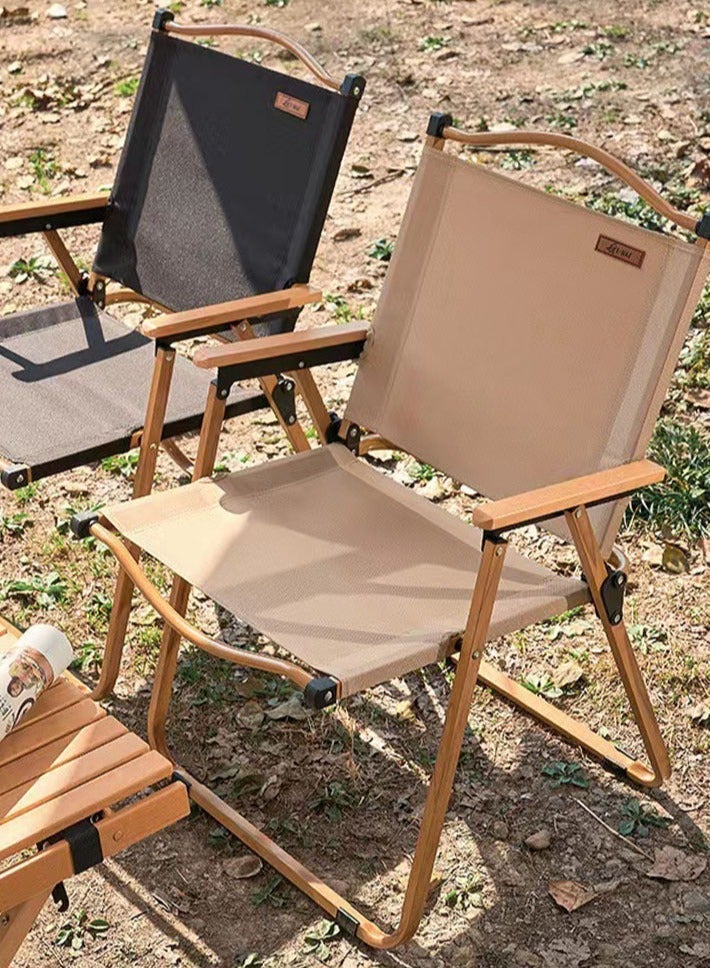 dida-cosmos Versatile lightweight folding portable camping chair for camping hiking and gardening - Image 3
