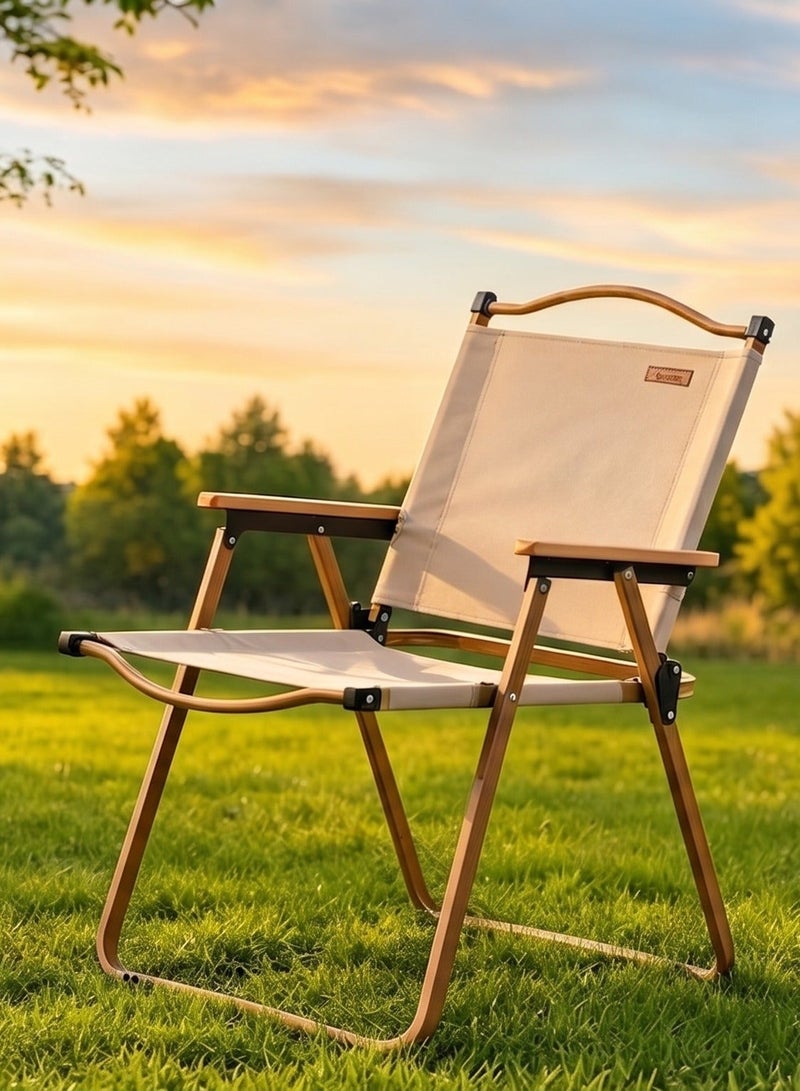 dida-cosmos Versatile lightweight folding portable camping chair for camping hiking and gardening - Image 1