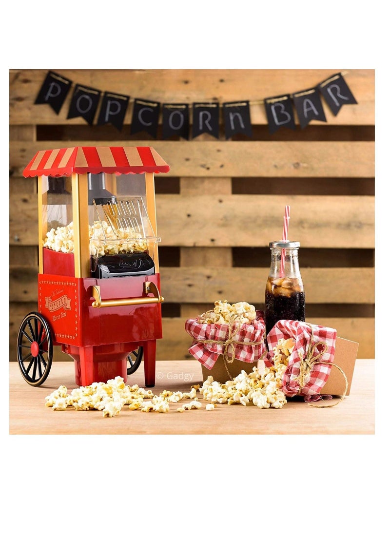 Generic - Popcorn Maker 1200W Hot Air Popper Machine, Healthy & Fat-Free, Easy to Clean Best Popcorn Popcorn for Movie Nights and Parties of All Kinds, Kids Birthday Party - Image 1