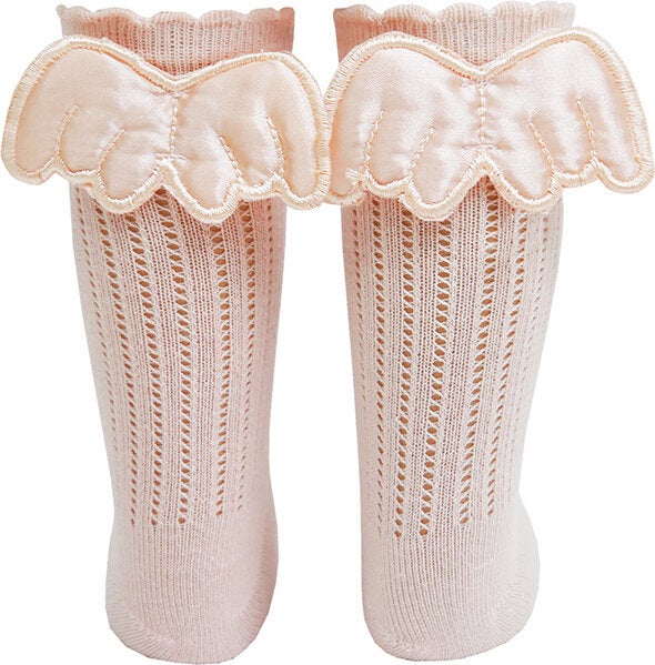 Bross Wing Accessory Knee Length Baby Socks  - Image 1