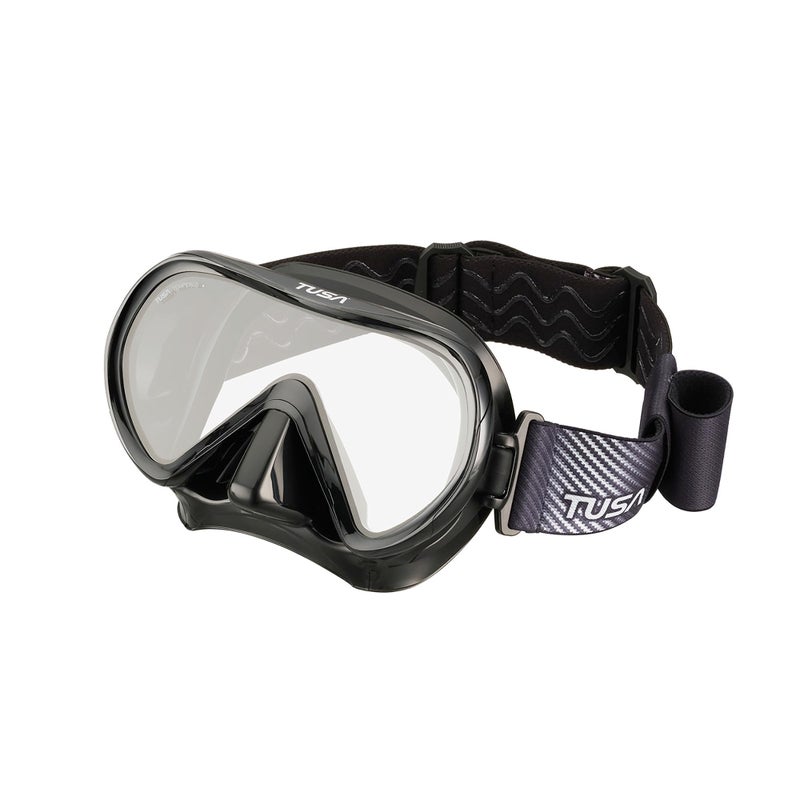 TUSA M1011F Ino Scuba Diving Mask with Fabric Strap BlackBlack - Image 2