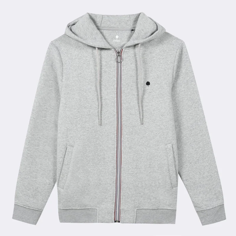 Faguo Mesnil - Grey hoodie in cotton