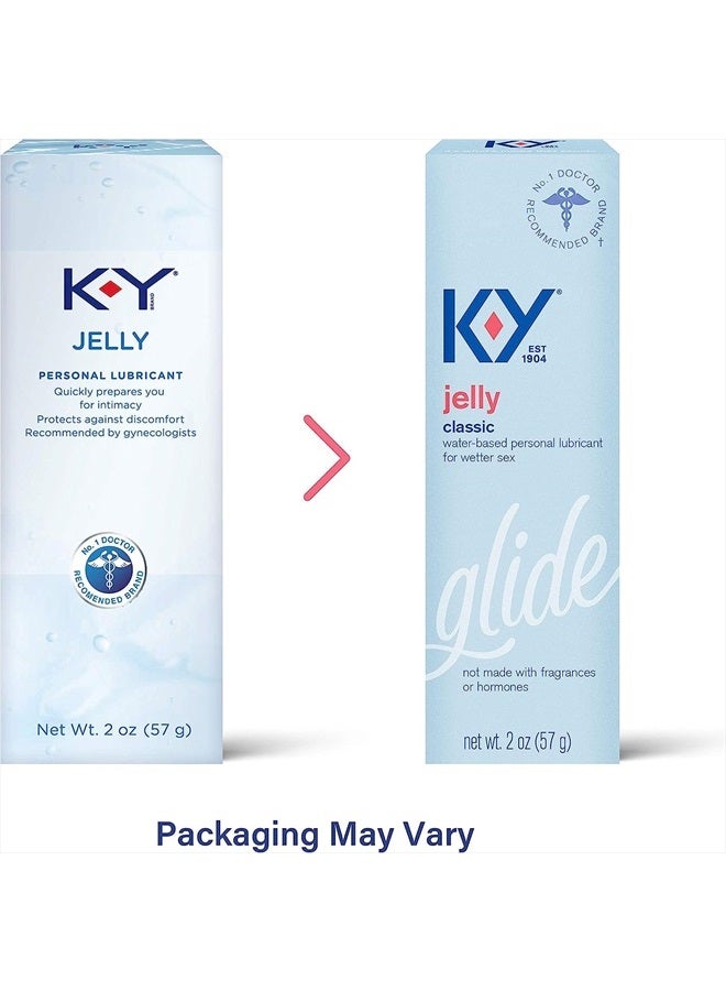 KY Jelly جيل كاي واي الشخصي للتزليق يحضرك بسرعة للحميمية ويحميك من الانزعاج : الوزن الصافي 2 أونصة (عبوة من 2) - Image 2