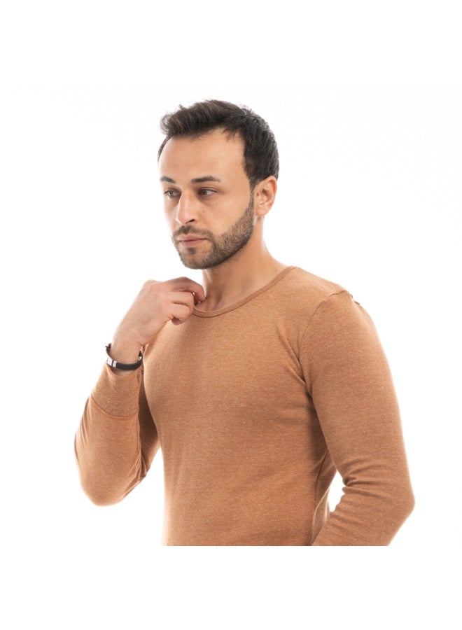 Caesar Men's winter thermal set, two pieces, with soft fleece lining. - Image 5