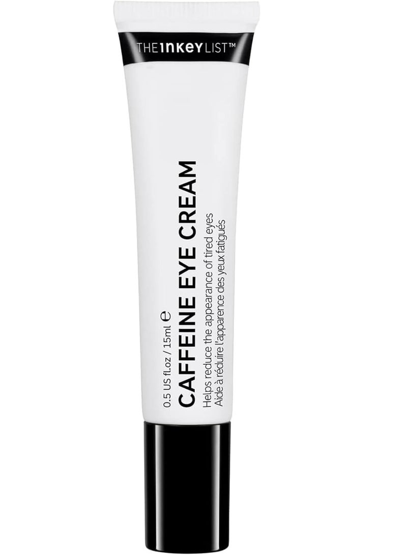 The INKEY List List Caffeine Eye Cream Helps Dark Circles and Tired Eyes 15ml - Image 1