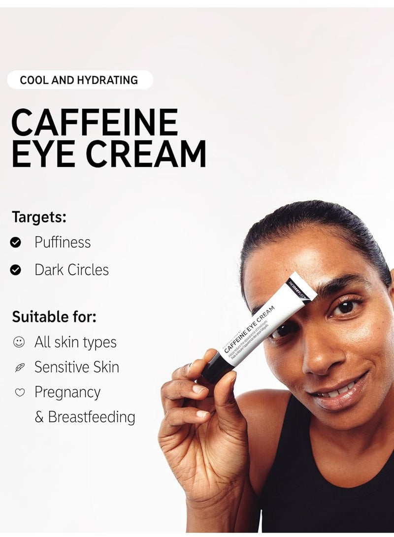 The INKEY List List Caffeine Eye Cream Helps Dark Circles and Tired Eyes 15ml - Image 3