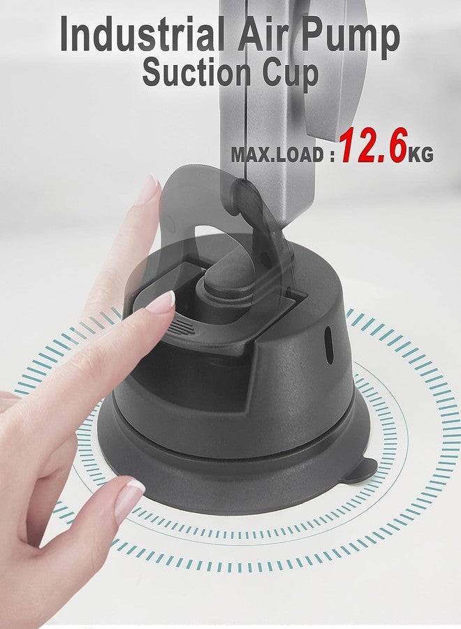 ADOFYS Aluminum Alloy Suction Cup Mount with 1/4 Thread and Phone Holder for GoPro Max Mini Hero 12 11 10 9 8 7 6 Insta360 DJI Action Accessories - Image 3