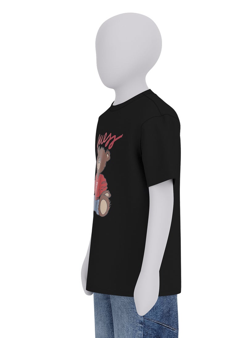 جس تيشيرت جرافيك برقبة دائرية للأطفال - Image 3