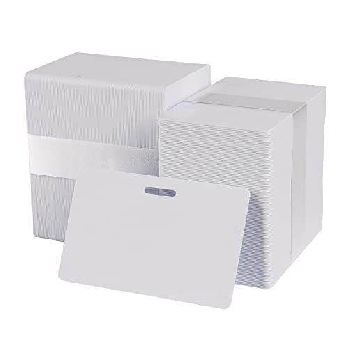 easyIDea 500 White CR80 (30 Mil) PVC Cards with Horizontal Slot Punch by easyIDea - Image 4