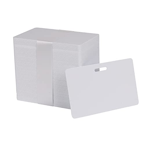 easyIDea 500 White CR80 (30 Mil) PVC Cards with Horizontal Slot Punch by easyIDea - Image 2