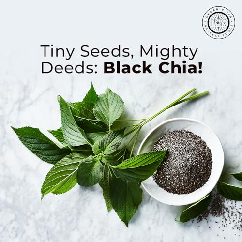 Pride of India Black Chia Seeds 125 lb  Whole Raw Chia Seeds for Smoothies Pudding Yogurt  Salad  High Fiber Omega 3  Calcium Rich Superfood  Vegan  Gluten Free - Image 5