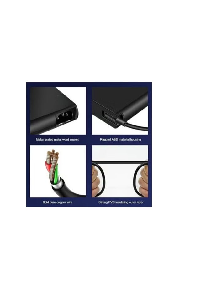 شاحن تيار متردد 300 وات لأجهزة اللابتوب عالية الأداء – متوافق مع أجهزة Legion للألعاب - Image 2