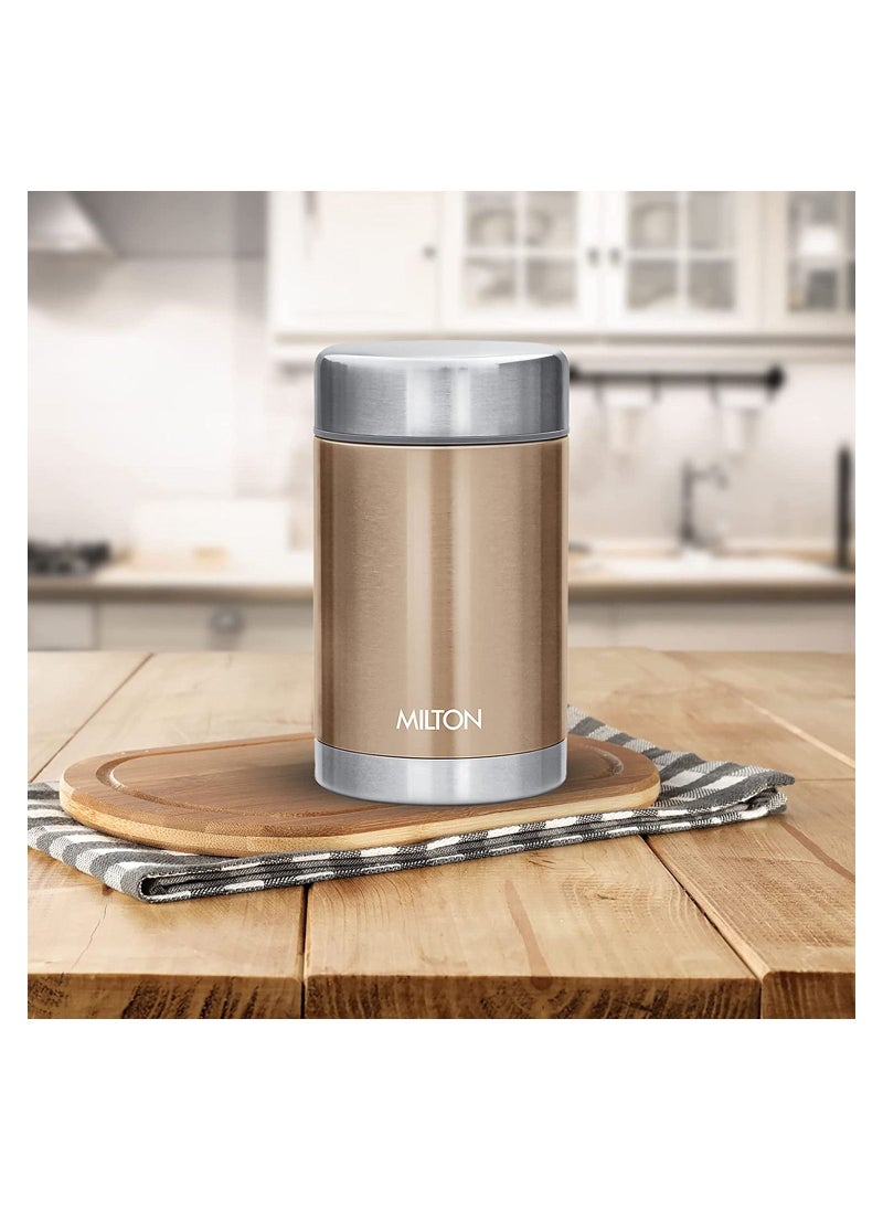 Milton Cruet Thermosteel Hot And Cold Soup Flask 515 ml Brown