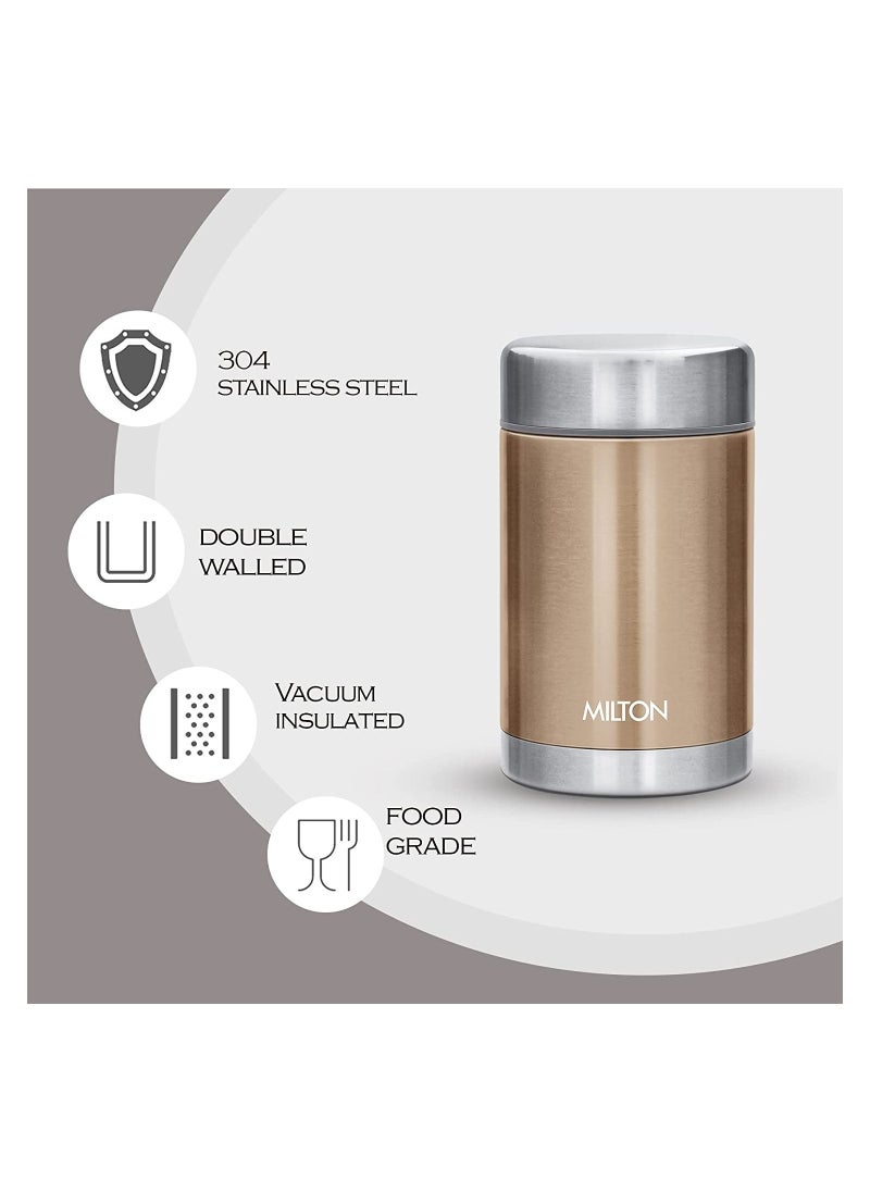 Milton Cruet Thermosteel Hot And Cold Soup Flask 515 ml Brown