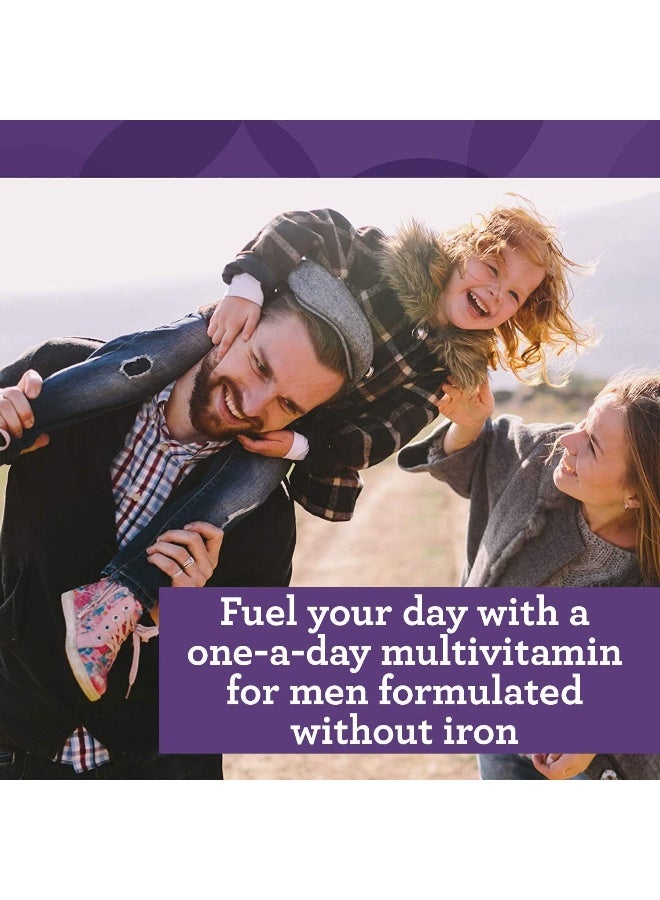INNATE Response Formulas Men's One Daily Iron Free - Daily Multivitamin For Men Free of Iron - With B Vitamins - Vegetarian, Non-GMO, and Gluten-Free - 60 Count (60 Servings) - Image 3