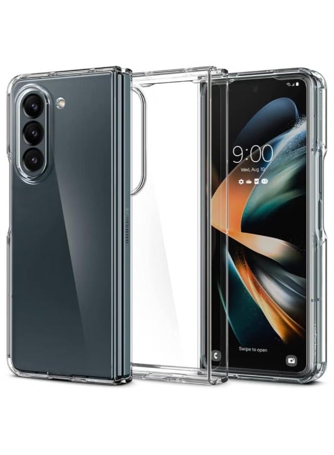 ACLIX Case for Samsung Galaxy Z Fold 5 Case, Slim Hard PC Clear Protective Case, Full Protection Durable Protective Cover for Z Fold 5 5G [No Front Screen Protector] (Fold 5) - Image 1