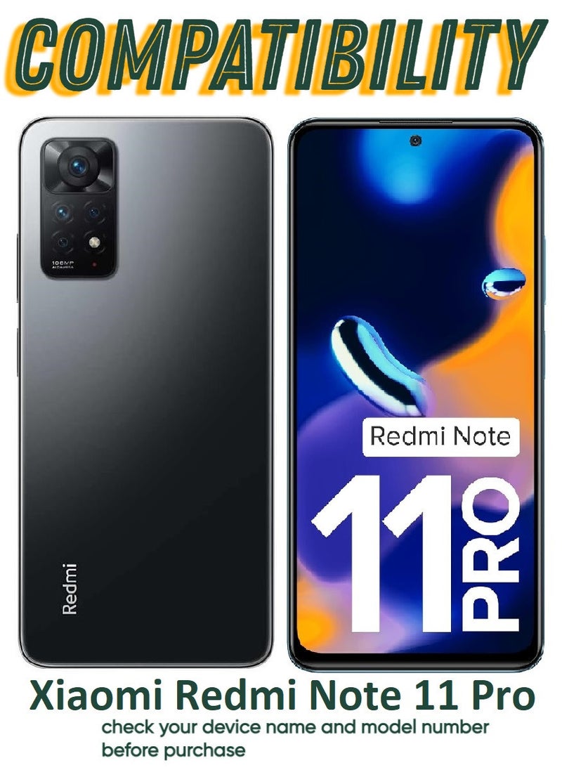 أكاليكس جودة ممتازة، حماية شاشة،  لهاتف شاومي ريدمي نوت 11 برو - Image 3