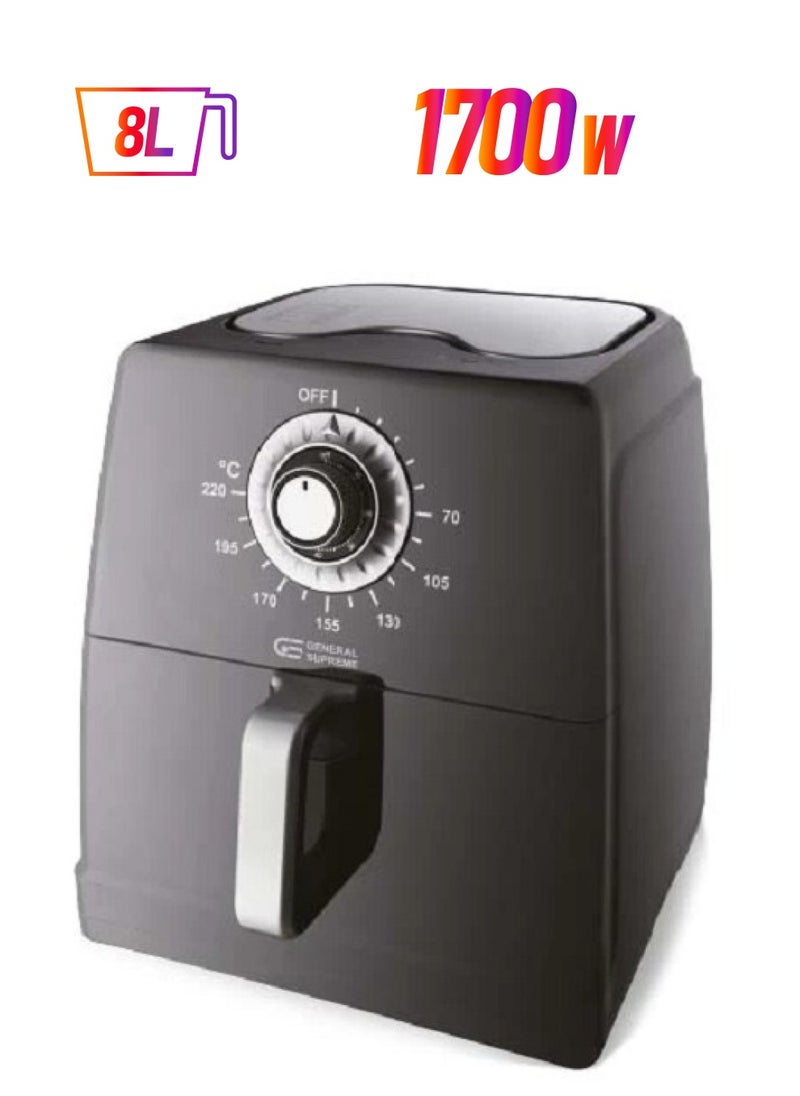 GENERAL SUPREME - Air Fryer, 8 Liters, 1700 Watts - Image 1