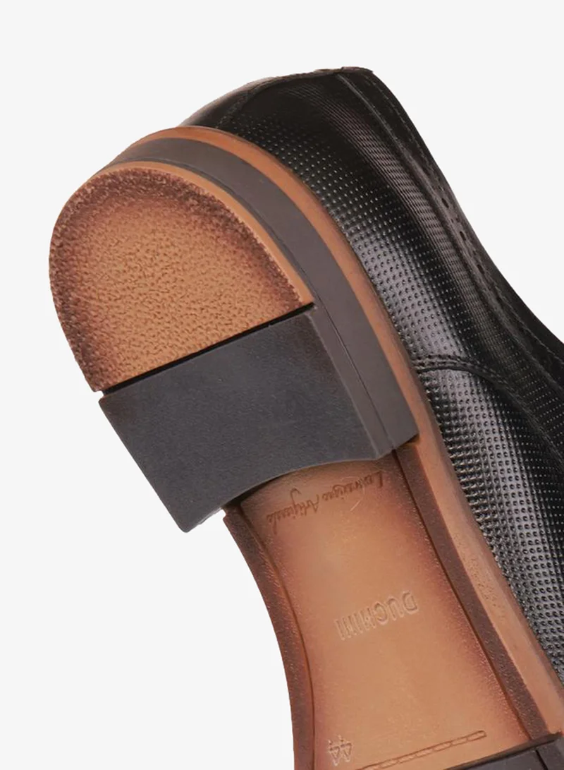 DUCHINI BLACK Men Lace-Up Derby Shoes for Men | Best Price UAE